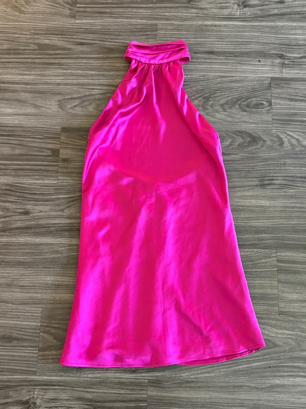 Lovers and Friends Revolve Hayes Mini Dress Magenta Pink High Neck Open Back XS - Picture 4 of 13